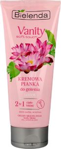 Bielenda Bielenda Vanity Soft Touch Kremowa Pianka do golenia 2w1 Lotos 175g 1