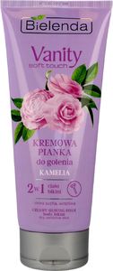 Bielenda Bielenda Vanity Soft Touch Kremowa Pianka do golenia 2w1 Kamelia 175g 1