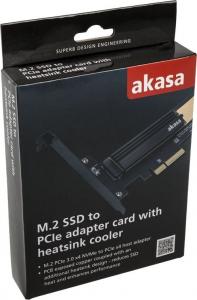 Akasa Adapter z M.2 X4 do PCI-E 3.0 (AK-PCCM2P-02) 5