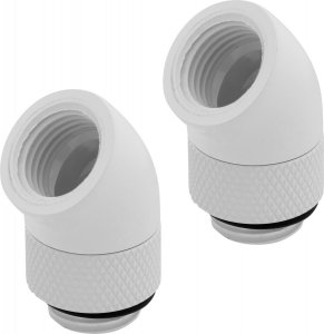 Corsair Corsair Hydro X Series 45 Grad G1/4 Fitting Adapter Twin Pack - 3