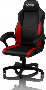 Fotel Nitro Concepts C100 Czarno-czerwony 1
