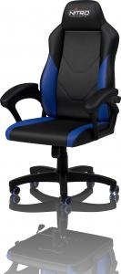 Fotel Nitro Concepts C100 Czarno-niebieski 1