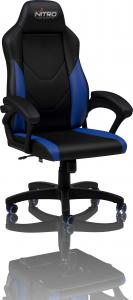 Fotel Nitro Concepts C100 Czarno-niebieski 2