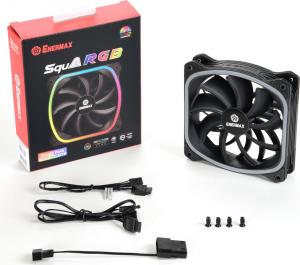 Wentylator Enermax SquA RGB Czarny (UCSQARGB12P-SG) 6