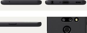 Nillkin Etui Nillkin Frosted Shield LG G8 ThinQ - Black uniwersalny 4
