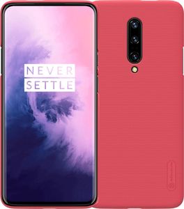 Nillkin Etui Nillkin Frosted Shield OnePlus 7 Pro - Red uniwersalny 1