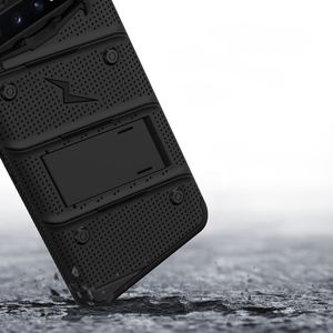 Zizo Etui Zizo Bolt Galaxy S10 - Black & Black uniwersalny 4