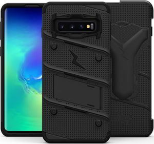 Zizo Etui Zizo Bolt Galaxy S10 - Black & Black uniwersalny 6