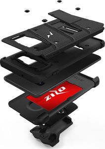Zizo Etui Zizo Bolt Galaxy S10 - Black & Black uniwersalny 7