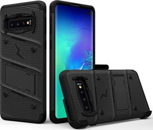 Zizo Etui Zizo Bolt Galaxy S10 - Black & Black uniwersalny 8