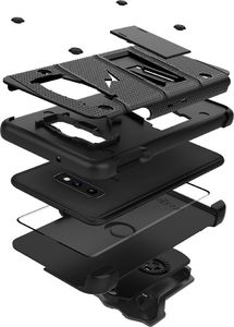 Zizo Etui Zizo Bolt Galaxy S10e - Black & Black uniwersalny 9