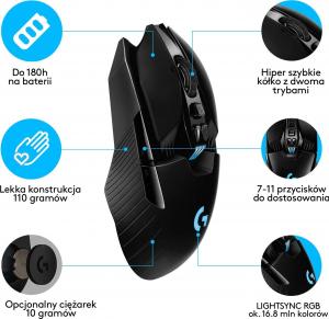 Mysz Logitech G903 Lightspeed  (910-005672) 6