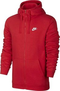 Nike Bluza męska Nsw Hoodie czerwona r. 2XL (804389-657) 1