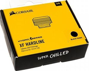Corsair Złączka Hydro X Series XF Hardline 12mm G1/4 Czarny, 4szt. (CX-9052001-WW) 4