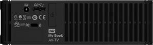 Dysk zewnętrzny HDD WD My Book AV-TV 1TB Czarny (WDBGLG0010HBKEESN) 2