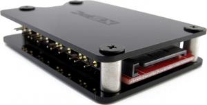 XSPC 8-drożny 3-pinowy rozdzielacz wentylatora RGB 5