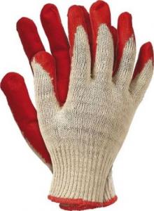 Unimet rękawice wampirki powlekane gumą czerwone (REK RUC 450) 1