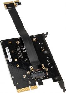 Akasa Adapter na 2 dyski M.2 - 2x PCI-E (AK-PCCM2P-04) 3