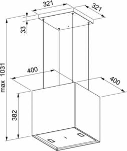 Okap Franke Frank Inselhaube FME 407 black bk 2