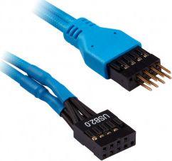 Corsair Zestaw kabli, 0.3m, Niebieski (ZUAD-1043) 6