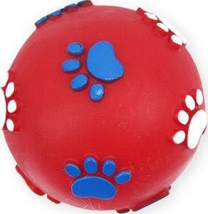 Aqua Nova PETNOVA KULA D/SMAKOLYKOW 7,5CM CZERW.VIN-BALL-SNACK 3126 1