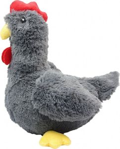 Aqua Nova PETNOVA KURA PLUSZOWA PISZCZACA 34CM PLU-CHICKEN-GREY 4086 1