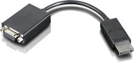 Kabel Lenovo DisplayPort - D-Sub (VGA) 0.15m czarny 1