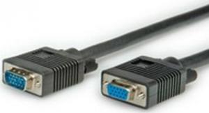 Kabel Roline D-Sub (VGA) - D-Sub (VGA) 20m czarny (JAB-756602) 1
