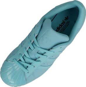 Adidas Buty damskie Superstar Glossy niebieskie r. 40 2/3 (BB0529) 5