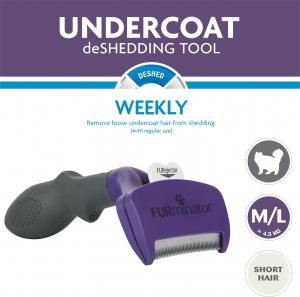 FURminator dla kotów krótkowłosych Large 10