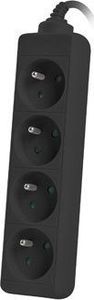 Lanberg UPS 4 gniazda 1 m czarna (PS0-04E-0100-IEC-BK) 2