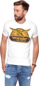 Wrangler Koszulka męska SS Eagle Tee Offwhite r. L (W7B74FK02) 1
