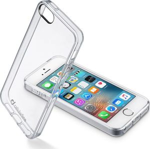 Cellular Line Etui Clear Duo iPhone SE/5S/5 transparentne 1