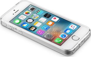 Cellular Line Etui Clear Duo iPhone SE/5S/5 transparentne 2