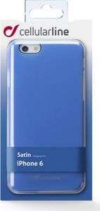 Cellular Line Rigid Satin Etui iPhone 6/6S niebieskie uniwersalny 1