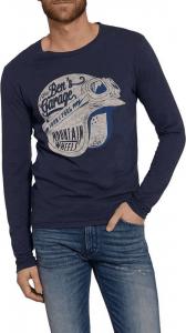 Wrangler Koszulka męska L/s Helmet T Mood Indigo r. XXL (W7948FX38) 1