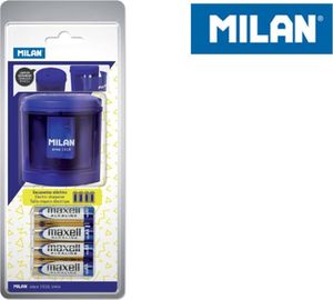 Milan Temperówka elektryczna niebieska MILAN 1