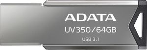 Pendrive ADATA UV350, 64 GB  (AUV350-64G-RBK) 1