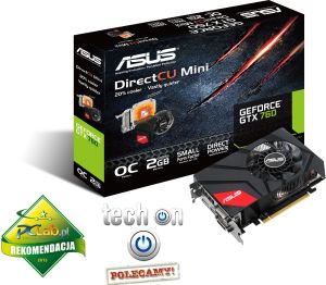 Karta graficzna Asus GeForce GTX 760, 2GB DDR5 (256 Bit), HDMI, DP (GTX760-DCMOC-2GD5) 1