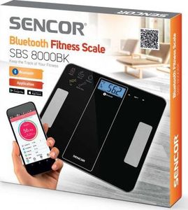 Waga łazienkowa Sencor SBS 8000BK 7