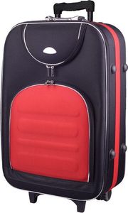 Pellucci Mała kabinowa walizka PELLUCCI 801 S - Czarno Czerwona uniwersalny 1