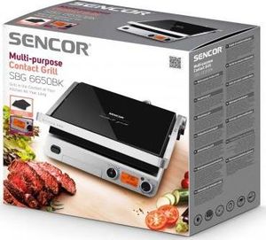 Grill elektryczny Sencor SBG 6650BK 6