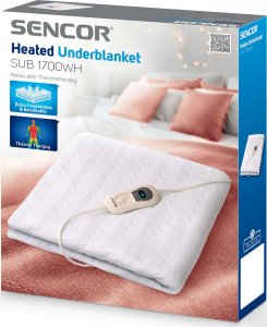 Sencor SUB 1700WH Nakładka elektryczna na łóżko 80x150 cm 6