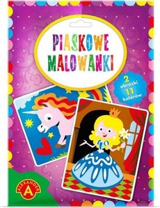 Alexander Piaskowe malowanki - Księżniczka i Jednorożec 1