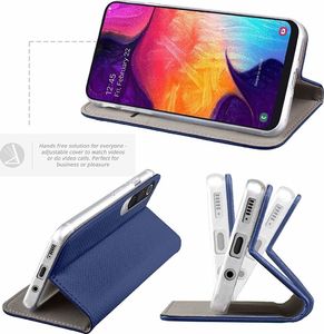 CASE ETUI MAGNET BOOK XIAOMI MI9T / MI9T PRO NIEBIESKI standard 4