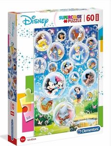 Clementoni Puzzle 60 maxi Super kolor Disney classic 1