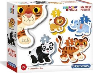Clementoni Moje pierwsze puzzle Wild animals 1