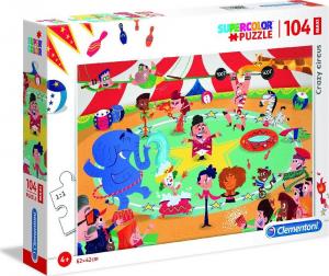 Clementoni Puzzle 104 Maxi Szalony cyrk 1