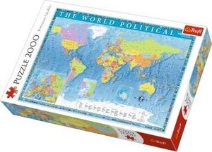 Trefl Puzzle 2000 Mapa polityczna Świata 1