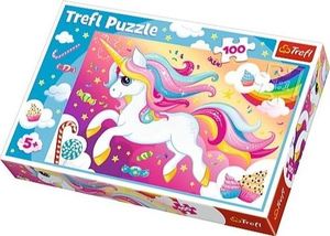 Trefl Puzzle 100 Piękny Jednorożec 1